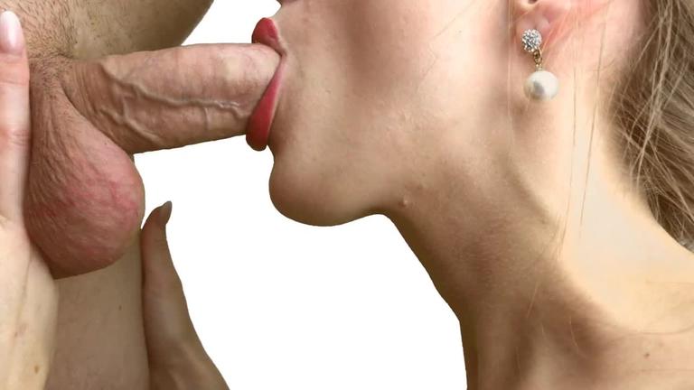 Throbbing Orgasm From Close Up Ball Licking Blowjob